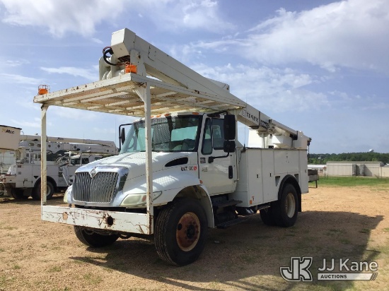 (Byram, MS) HiRanger TL50M, Articulating & Telescopic Material Handling Bucket Truck mounted behind 