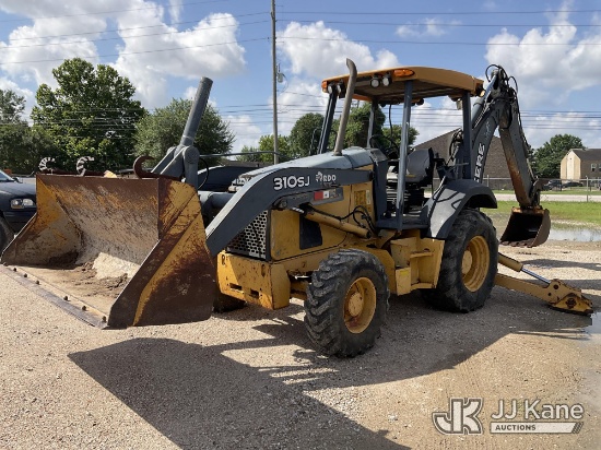 (Cypress, TX) 2012 John Deere 310SJ Tractor Loader Backhoe Runs, Moves, Operates