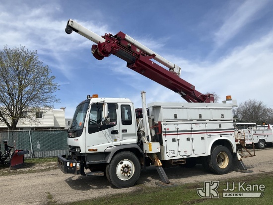(Neenah, WI) Terex/Telelect Commander 4045 Command All, Hydraulic Crane corner mounted on 2007 GMC T