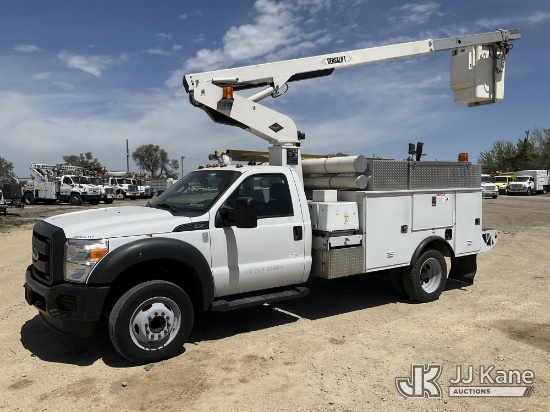 (South Beloit, IL) Versalift TEL29N-03, Telescopic Non-Insulated Bucket Truck mounted behind cab on 