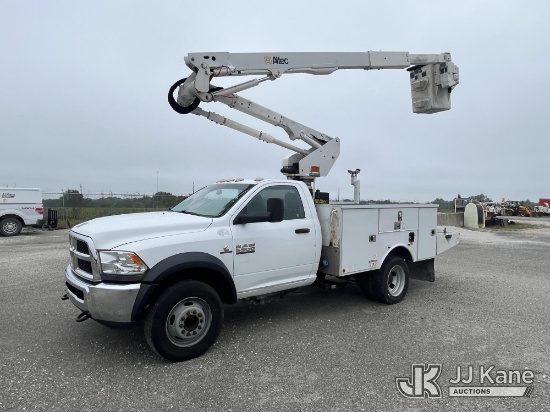 (Hawk Point, MO) Altec AT40G, Articulating & Telescopic Bucket Truck mounted behind cab on 2016 RAM 