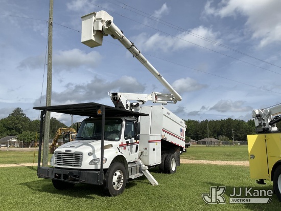 (Columbia, MS) Altec LR756, Non-Over Center Bucket Truck mounted behind cab on 2017 Freightliner M2 