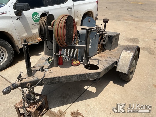 (Lubbock, TX) Homemade Tagalong Utiliy Trailer, Cooperative Owned No Title) (Welder Inoperable