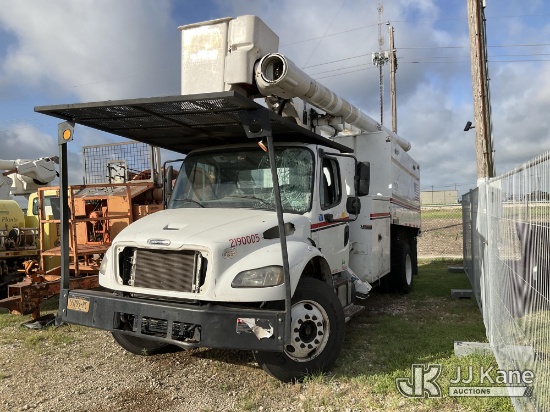 (Waxahachie, TX) Altec LR756, Over-Center Bucket Truck mounted behind cab on 2017 Freightliner M2 10