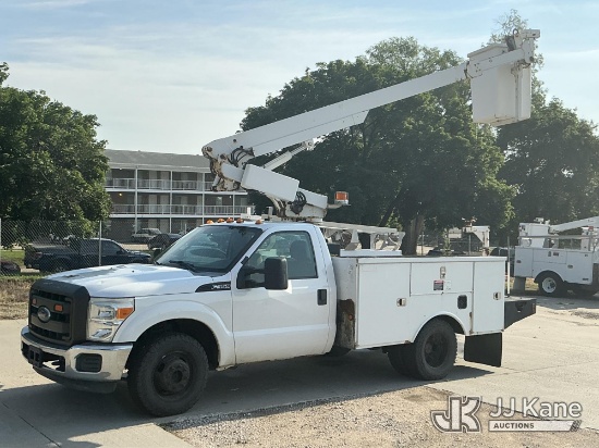 (Lincoln, NE) Altec AT200-A, Telescopic Non-Insulated Bucket Truck mounted behind cab on 2012 Ford F