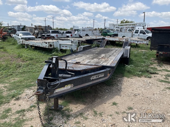 (San Antonio, TX) 2017 Felling FT-20 T/A Tagalong Equipment Trailer