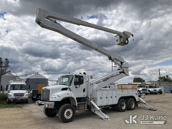 (South Beloit, IL) Altec A77T-E93-MH, Articulating & Telescopic Elevator Bucket Truck mounted on 201