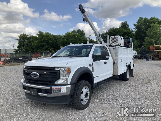 (Oklahoma City, OK) 2020 Ford F550 Extended-Cab Mechanics Service Truck Runs, Moves & Operates