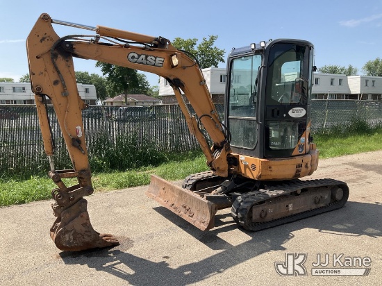 (Neenah, WI) 2014 Case CX36B Mini Hydraulic Excavator Runs, Moves, Operates)(Seller States-Weak Hydr