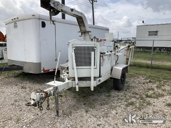 (Waxahachie, TX) 2014 Bandit 200+XP Chipper (12in Disc), trailer mtd. No Title) (Not Running, Condit