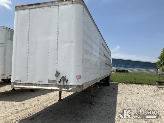 (Kansas City, MO) 1992 Dorsey LTGARD Van Body Trailer
