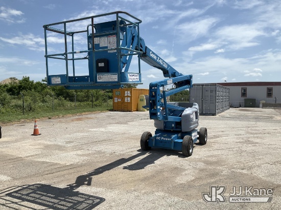 (Kansas City, MO) 2005 Genie Z45/25 Self-Propelled Manlift, Evergy Unit Runs, Moves & Operates