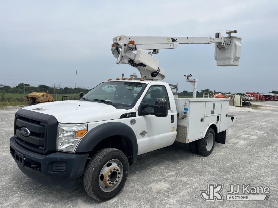 (Hawk Point, MO) Altec AT200, Telescopic Non-Insulated Bucket Truck mounted behind cab on 2016 Ford 