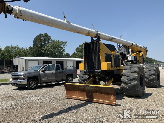 (Conway, AR) 2012 Jarraff Articulating Rubber Tired Tree Saw Runs, Moves & Operates)(Operation Is Sl