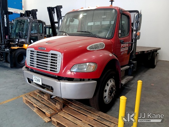 (Brookshire, TX) 2016 Freightliner M2 106 Flatbed Truck Not Running, Conditions Unknown