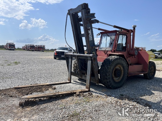 (Hawk Point, MO) 2008 Taylor TEB300L Pneumatic Tired Forklift Not Running, Condition Unknown, No Pow