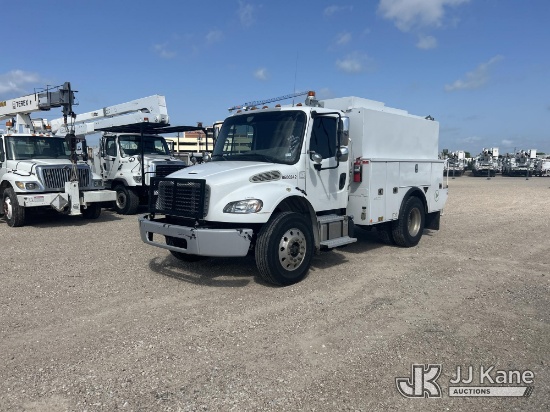 (Waxahachie, TX) 2019 Freightliner M2 106 Utility Truck Runs & Moves) (Check Engine Light