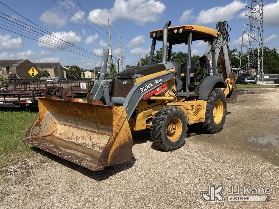 (Cypress, TX) 2013 John Deere 310SK Tractor Loader Backhoe Runs, Moves, Operates
