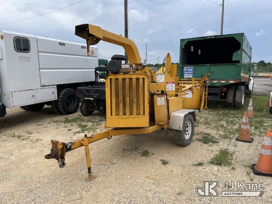 (Houston, TX) 2002 Bandit 150 Drum Chipper Not Running, Condition Unknown) (Spins With Jump Box but 
