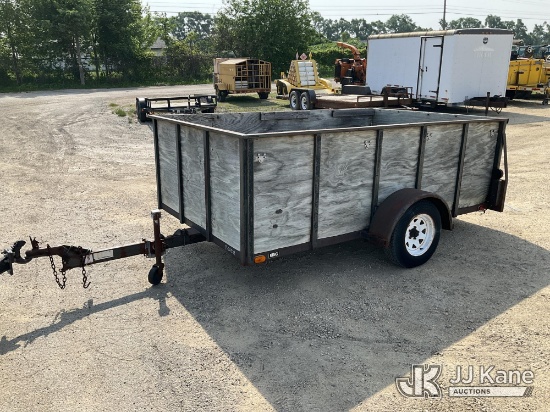 (South Beloit, IL) Unknown S/A Tilt Top Tagalong Trailer No Title, Under 3000GVWR