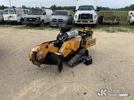 (Houston, TX) Bandit SG40 Tracked Stump Grinder Not Running, Condition Unknown) (Will Need To Be Tow