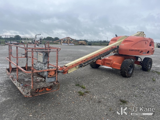 (Hawk Point, MO) 2008 JLG 400S 4X4 Self-Propelled Telescopic Manlift Runs, Moves & Operates) (jump t