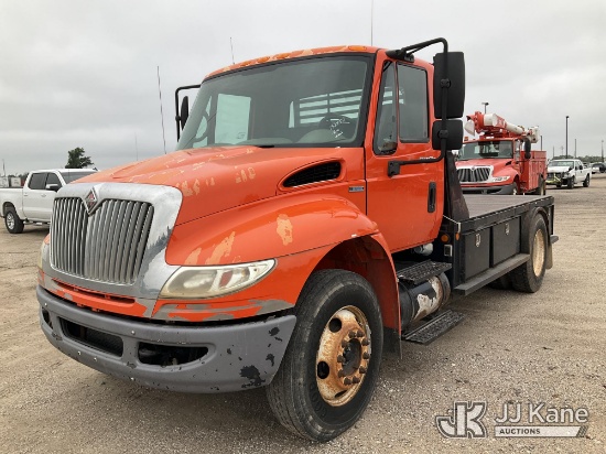 (Wichita, KS) 2009 International 4400 Flatbed Truck Runs & Moves