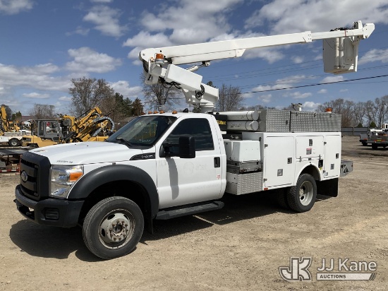 (South Beloit, IL) Altec AT200, Telescopic Non-Insulated Bucket Truck mounted behind cab on 2012 For
