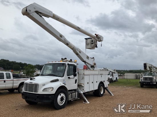 (Byram, MS) Altec AA755, Material Handling Bucket Truck rear mounted on 2014 Freightliner M2 106 Uti