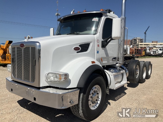 (Waxahachie, TX) 2019 Peterbilt 567 6x4 Truck Tractor Runs & Moves,