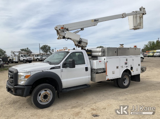 (South Beloit, IL) Altec AT200A, Telescopic Non-Insulated Bucket Truck mounted behind cab on 2013 Fo