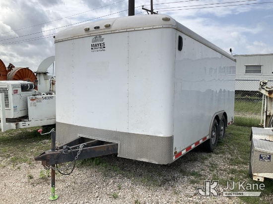 (Waxahachie, TX) 2015 Forest River BL816TA5 T/A Enclosed Cargo Trailer, 16' ENCLOSED CARGO TRAILER F