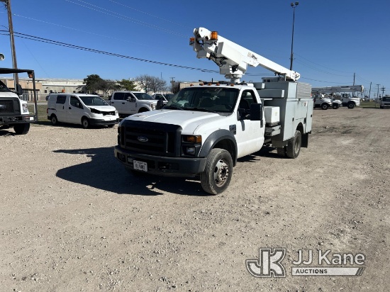 (Waxahachie, TX) Altec AT200-A, Telescopic Non-Insulated Bucket Truck mounted behind cab on 2008 For