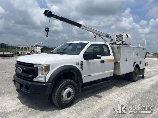 (Hawk Point, MO) 2020 Ford F550 4x4 Extended-Cab Mechanics Service Truck Runs, Moves & Operates.