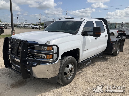 (Waxahachie, TX) 2015 Chevrolet Silverado 2500HD 4x4 Flatbed/Service Truck Runs & Moves) (Jump To St