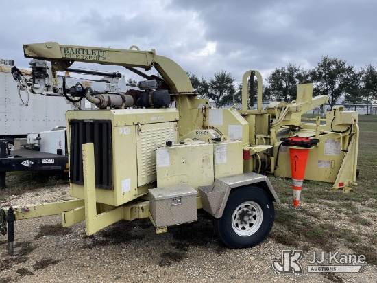 (Houston, TX) 2010 Bandit Industries 200 Chipper (12in Disc), trailer mtd No Title) (Runs & Clutch E