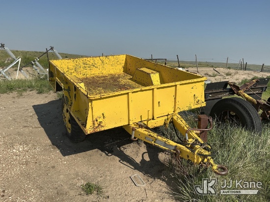 (Palisade, NE) 1964 Johnson Furnace Co. Material Trailer, Public Power Owned No Title