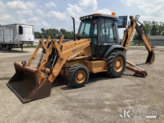 (South Beloit, IL) 2000 Case 580 Super L Tractor Loader Backhoe Certificate Of Origin 
Runs, Moves,