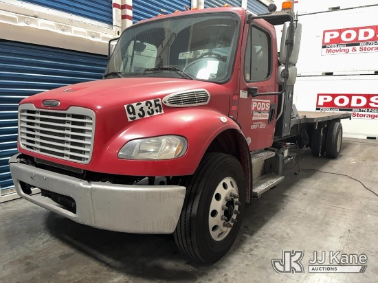 (Humble, TX) 2016 Freightliner M2 106 Flatbed Truck Runs & Moves