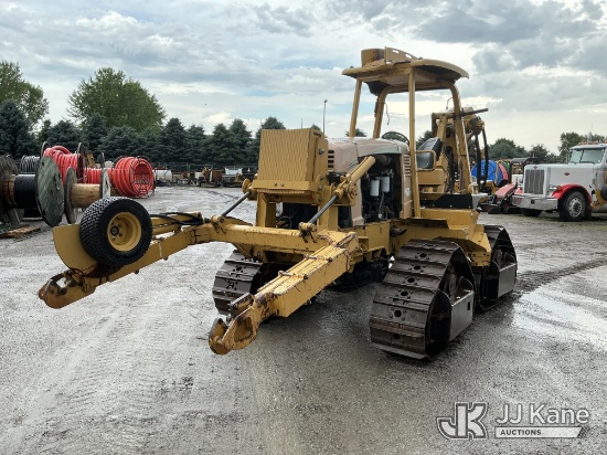 (Maple Lake, MN) 2012 Vermeer XTS1250 Crawler Tractor/Vibratory Cable Plow Runs, Moves, Operates
