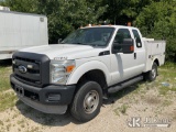 (Des Moines, IA) 2011 Ford F-350 SD 4X4 Extended-Cab Service Truck Runs & Moves) (Brakes Inoperable