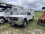 (Houston, TX) 2012 Chevrolet Silverado 3500HD Enclosed Service Truck Runs & Moves) (Check Engine Lig