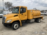 (South Beloit, IL) 2011 Hino Conventional Cab Spray Truck Runs & Moves)(Check Engine Light On