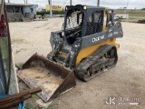 (San Antonio, TX) 2015 John Deere 323E Tracked Skid Steer Loader Not Running, Condition Unknown, Has