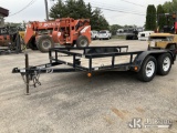 (South Beloit, IL) 2013 PJ Trailers . T/A Tagalong Utility Trailer, Level Deck- 12ft long Between Wh
