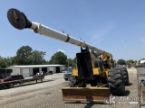 (Conway, AR) 2014 Jarraff 4 Wheel Drive Articulating Rubber Tired Tree Saw Runs, Moves & Operates) (