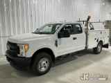 (Wilton, IA) 2017 Ford F350 4x4 Extended-Cab Service Truck, CO-OP Owned. Garage Kept Runs & Moves) (