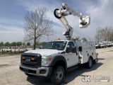 (Kansas City, MO) Altec AT37, Articulating & Telescopic Bucket rear mounted on 2014 Ford F550 4x4 Se