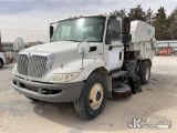 (Kermit, TX) Tymco 600, , 2009 International DuraStar 4300 4x2 Sweeper Truck Run, Moves, & Sweeper O