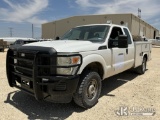 (Big Spring, TX) 2015 Ford F250 SD 4x4 Extended-Cab Service Truck Runs & Moves